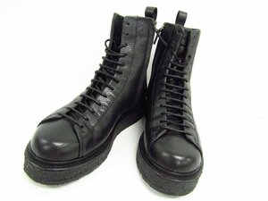 EMPORIO ARMANI エンポリオアルマーニ BOOT ブーツ レザー 靴 ∩SH7139