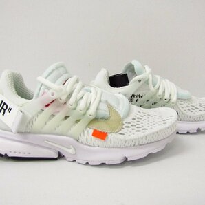 NIKE × OFF-WHITE ナイキ × オフホワイト / THE 10 : AIR PRESTO エアプレスト / AA3830-100 SIZE:24.0cm スニーカー 靴 ≡SH7159の画像4