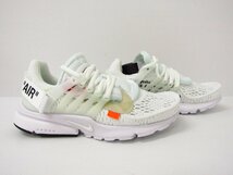 NIKE × OFF-WHITE ナイキ × オフホワイト / THE 10 : AIR PRESTO エアプレスト / AA3830-100 SIZE:24.0cm スニーカー 靴 ≡SH7159_画像4