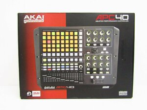 AKAI professional APC40 デジタルDJコントローラー ABLETON PERFORMANCE CONTROLLER ※ジャンク品 ☆4128