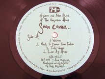 LP レコード ASHERU AND BLUE BLACK / Soon Come... (SHR-008) ●A9225_画像4