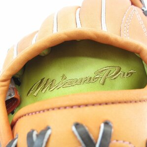 未使用品 Mizuno Pro ミズノプロ 1AJGH85350 たまきオリジナル 硬式 内野手用 グローブ 野球 ∠US4376の画像3