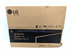 1円スタート 未使用 LG 27BK550Y-I 27インチ モニター IPS FHDモニター 1920ｘ1080 VESA ピボット機能 PCモニター 訳アリ《A9613