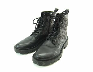 COACH Coach CO257 boots * signature ja card 25.5cm shoes shoes ∠UP4136