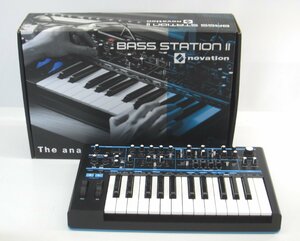 NOVATION ノベーション BASS STATION II アナログ シンセサイザー 25鍵盤 箱付 #U2239