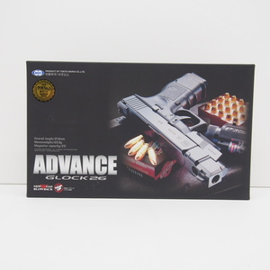 未使用 東京マルイ ガスブローバック ADVANCE GLOCK26 グロック26 ハンドガン エアガン ∴WH3422