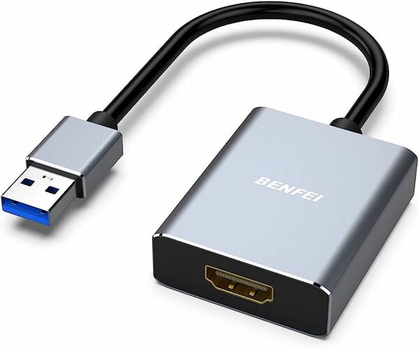 BENFEI USB 3.0 HDMI アダプター Windows オス-メス