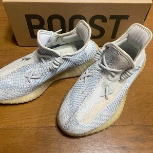 アディダス イージーブースト350 V2 adidas YEEZY BOOST クラウドホワイト 27センチ