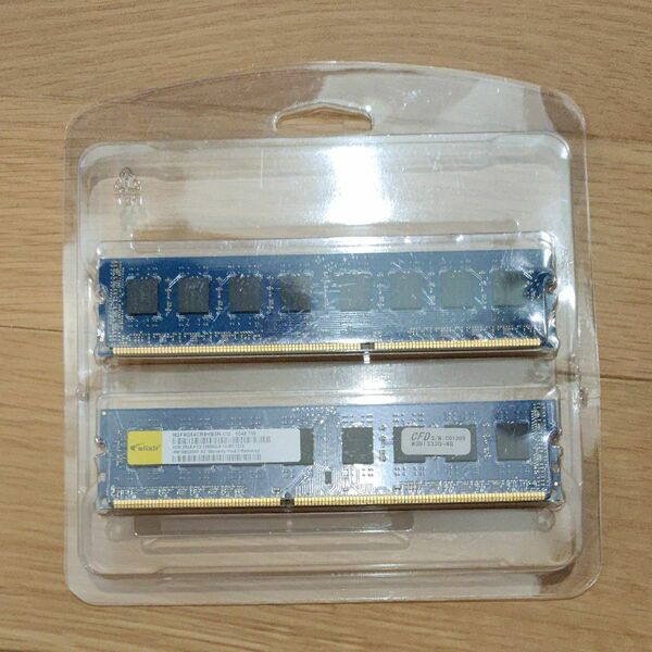 動作確認済品 DDR3 デスクトップPC用メモリ 8GB Elixir W3U1333Q-4G