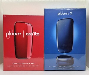 限定 プルームX PloomX ADVANCED ORA ITO RED プルームエックス アドバンスド オライト レッド ディープスカイブルー