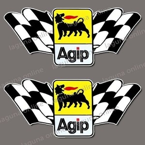 ☆即納☆　Agip　アジップ　ステッカー　デカール　並行輸入 4