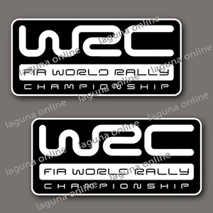 ☆即納☆　wrc 　ステッカー　デカール　並行輸入 2