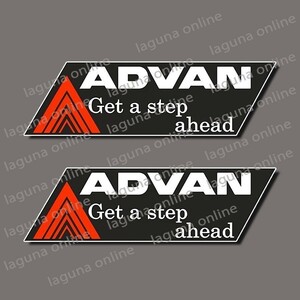 ☆即納☆　ADVAN　アドバン　ステッカー　デカール　並行輸入 2