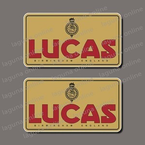 ☆即納☆　LUCAS　ルーカス　ステッカー　デカール　並行輸入