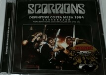 スコーピオンズ 1984年 SDB 特典付 Scorpions Live At Costa Mesa,USA_画像1