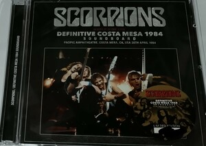 スコーピオンズ 1984年 SDB 特典付 Scorpions Live At Costa Mesa,USA