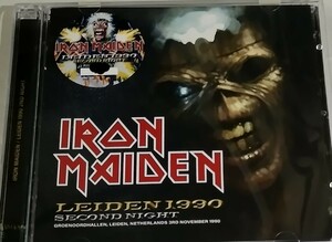 アイアン・メイデン 1990年 特典付 Iron Maiden Live At Netherlands