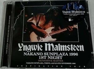 イングヴェイ・マルムスティーン 東京 1996年 Definitive Master Yngwie Malmsteen Live At Tokyo Nakano Sunplaza,Japan 