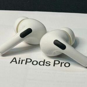 即決 美品 Apple AirPods Pro 第1世代 Bluetooth ワイヤレス イヤホン エアポッズ アップル 正規品 592の画像10