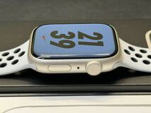 ☆即決 美品 ケア+ Apple Watch series7 Nike 45mm スターライトアルミニウム アップルウォッチ GPSモデル シリーズ7 467_画像4