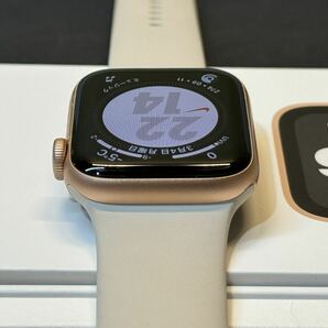 ☆即決 美品 初めての方もオススメ Apple Watch SE 40mm ゴールドアルミニウム アップルウォッチ GPS+Cellular 468の画像5