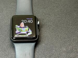 ☆即決 お試しにどうぞ！ Apple watch Series3 38mm スペースグレアルミニウム アップルウォッチ 本体 GPSモデル 511