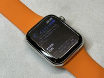 ☆即決 美品 Apple Watch series6 HERMES 44mm アップルウォッチ エルメス GPS+Cellular シルバーステンレス シリーズ6 526_画像8