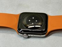 ☆即決 美品 Apple Watch series6 HERMES 44mm アップルウォッチ エルメス GPS+Cellular シルバーステンレス シリーズ6 526_画像7