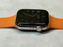 ☆即決 美品 Apple Watch series6 HERMES 44mm アップルウォッチ エルメス GPS+Cellular シルバーステンレス シリーズ6 526_画像4