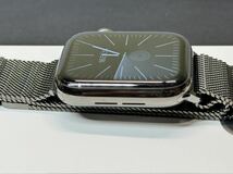 ☆即決 美品 Apple watch Series6 44mm グラファイトステンレス GPS+Cellular ミラネーゼループ アップルウォッチ シリーズ538_画像6