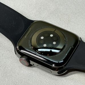 ☆即決 バッテリー100% 美品 Series8 Apple Watch 41mm グラファイトステンレス アップルウォッチ GPS+Cellularモデル シリーズ8 548の画像7