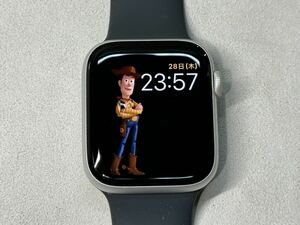 ☆即決 美品 オススメ バッテリー100％ Apple watch Series5 44mm シルバーアルミニウム GPSモデル アップルウォッチ シリーズ5 598