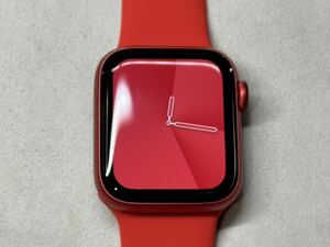 ☆即決 RED Apple watch Series6 40mm レッドアルミニウム GPS+Cellular アップルウォッチ シリーズ6 ５９５