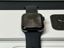 ☆即決 オススメ Apple watch Series5 40mm ブラックステンレス GPS+Cellularモデル アップルウォッチ シリーズ5 300_画像3