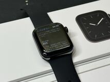 ☆即決 オススメ Apple watch Series5 40mm ブラックステンレス GPS+Cellularモデル アップルウォッチ シリーズ5 300_画像8