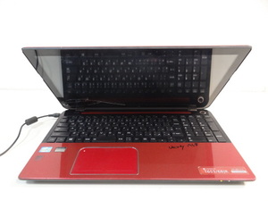 H1961　TOSHIBA PT65368JBMR dynabook T653/68JR　　通電のみ確認済み　【ジャンク品】