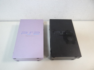 H1903　　PlayStation 2 本体　PS2　 SCPH- 10000　SCPH-50000　2台セット　通電のみ確認済み　【ジャンク品】