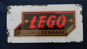 レゴ ブリキ看板 レトロ LEGO 非売品