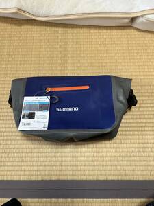 シマノ レインストームヒップバッグ WB-071N ディープブルー/shimano/釣具