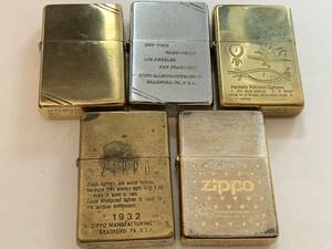 本体のみ　1937レプリカ　ダイアゴナルラインなど　88年×２点　92.93.94年　5点セット　ZIPPO USED