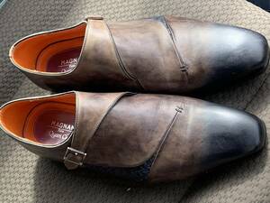 MAGNANNI Queen classico　一部メッシュ　ビジネスシューズ　７1/2　used