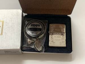 1993年　両面加工　キーリング付　ZIPPO　USED美品　保証書なし