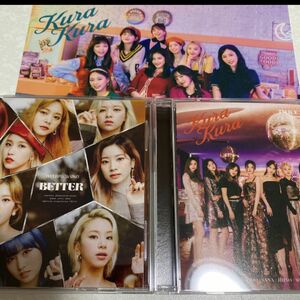 TWICE CD 通常盤　kurakura BETTER ポストカード　特典