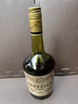 ★未開栓★ Hennessyヘネシー スリースター 特急 700ml コニャックブランデー古酒 グリーンボトル_画像1