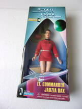 PLAYMATES SERIES 4 / WARP FACTOR LT COMMANDER JADZIA DAX ジャッジア・ダックス 未開封品/ スタートレック 女性 可動フィギュア　_画像1