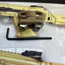 実物 M-Lok用 スイングスイベル（検索用: Systema システマ PTW トレポン GHK VFC GBB）_画像2