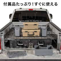 DECKED DRAWER SYSTEM ドロワーシステム(vYシリーズ） USトヨタ タンドラ 2022- 用 ショートベッド XT3 引き出し収納 ピックアップトラック_画像7