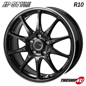 MONZA JAPAN JP-STYLE R10 18x7.0J 5/114.3 +53 ブラック 新品ホイール1本価格 モンツァ ジャパン 18インチ