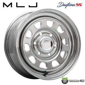 DAYTONA SS 16x6.5J 6/139.7 +45 CHROME クローム 新品ホイール1本価格