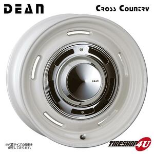 送料無料 CRIMSON DEAN クロスカントリー 16x7.0J 6/139.7 +40 MW マーガレットホワイト 新品ホイール1本価格